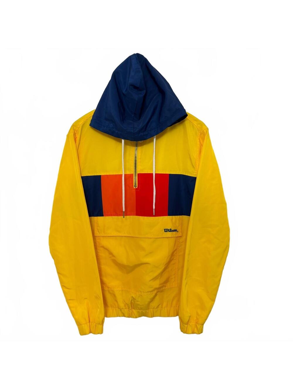 Vintage Yellow Wilson Zip Up Jacket